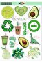 VSCO Green تحت عنوان الهاتف والكمبيوتر اللوحي والكمبيوتر المحمول والدفتر والدفتر والمذكرات ومجموعة ملصقات PVC -2 - 3