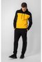 Pullover Fleece-Kapuzenpullover mit Farbblockoptik - 4