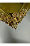Stainless Gold Rose Detailed Coffee Cake Presentation Tray Set of 6 - 3