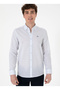 U.S. Polo Assn. Slim Fit Shirt Collar Blue Men's Shirt Melosta