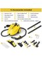 Steam Cleaner, 5Bar Steam Pressure, 2000W, 2L, for Floor/Car/Sofa/Kitchen/Toilet/Washer/Housekeeping - 5