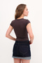 Buttoned Basic T-Shirt P0377-K12 - 6