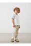 Embroidery Detailed Poplin Boy's Shirt (S5) - 2