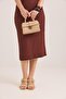 Stylish Paulo Model Mini Size Mink Shoulder and Hand Bag Mink - 2