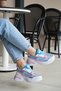 Women's Powder Blue Sneaker Casual Sports Shoes 040
