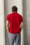 Men's Oversize Cotton Polo Neck Knitwear T-Shirt - 6