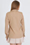 Women's Mink Tie Detailed Shirt Arm-25Y 001030 - 6