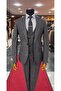 Suit Set with Vest – Slim Fit, choose 1 size larger.