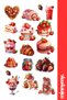 Double Strawbery Collection Vintage Sticker, Sticker, Agenda, Diary, Bullet Journal, Scrapbook - 3