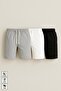Men's 3-Pack Linen High Quality Soft Cotton Shorts No Pilling No Sweat
