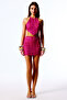 Dera Knitted Mini Skirt (Fuchsia) - 5