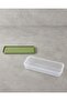 Alice Plastic Storage Container Olive 2600 ml Green - 2