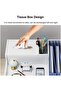 White Desktop Organizer, Multipurpose File Tray Storage Shelf Rack for Office, Home, School Use - 2