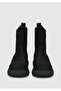 Black Leather Women's Boots - 3