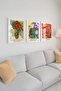 Modern Art Icons with Frames: Van Gogh & Picasso Premium Painting Set of 3