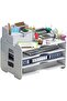 4-Tier Letter Tray Organizer, Office Desk Tidy Storage Rack, A4 Paper Filing Holder for Home Office