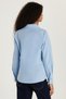Women's Slim Fit Slim Fit Cotton Pencil Blue Shirt - 5