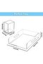 Clear Acrylic Organizer Tray, MerryNinr 2 Tier Stackable Office File Storage, Pull-Out Drawers - 2