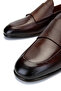 Men's Genuine Leather Brown Loafer Shoes - 5