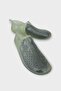 Women's Transparent Beach Sea Shoes Green - 2