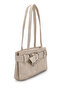 Belt Detailed Women's Shoulder Bag Birdy Cream - 2