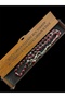 Red Enamel Embroidered Letter Metal Rosary, Letter Rosary, Gift Rosary, Men's Rosary