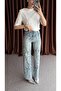 Stoned Patterned Jean - 3