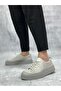 Lace-Up Casual Men's Shoes Gray - 3