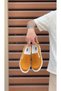 Laceless Velvet Men's Casual Shoes Mustard (White Sole) - 4