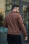 New Season Men's Premium Summer/Spring Linen Polo Collar Thin Jacket - 2