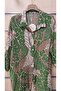 Patterned Thin Cotton Shirt Dress - 4
