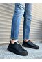 Lace-Up Men's Shoes Black (Black Sole)