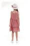 Kids Girl's Dress Seersucker Gingham Hat Set Dress Ak2524 - 9