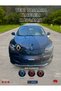 Megane 3 (2008-2013) New Design Emblem Cover Sticker - Piano Black, Black & Grey