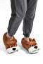 Angry Men's Animal Slippers Brown 41/46 - 3
