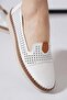 Wera Mak Laz Women's Genuine Leather Orthopedic Shoes White - 4