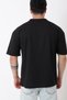 Honeycomb Model Crew Neck Oversize T-Shirt Stu-2468_30462 - 5