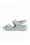 Women's Daily Sandals Ms697 Blue Fanetta Velcro Adjustable Orthopedic Summer Sandals - 3