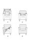 Jacquard 3 3 1 1 Elastic Sofa Cover |   Elastic Seat Cover |   Seat Cover Set - 3