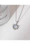 316L Steel Chain Silver Color Heart Model Women's Necklace - 3