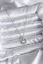 316L Steel Chain Silver Color Heart Model Women's Necklace - 2