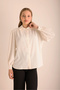 Woven Shirt with Embroidery Detail on the Collar - 5