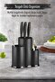 Countertop Black Spoon Holder & Knife Holder & Ladle & Organizer