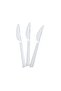 Plastic Knife 100 Pieces Clear Plastic Knife