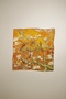 100% Silk Bandana Scarf (55X55 cm)- Vincent Van Gogh (Almond Tree Gold)