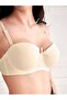 Fornelli Model Strapless Strapless Unfilled Underwire Women's Bra Skin Color