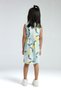 Girl's Patterned 100% Cotton Dress - 3
