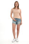 Women's Ribbed Lycra Cotton Basic Tshirt - 3
