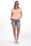Women's Ribbed Lycra Cotton Basic Tshirt - 3