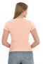 Women's Ribbed Lycra Cotton Basic Tshirt - 5